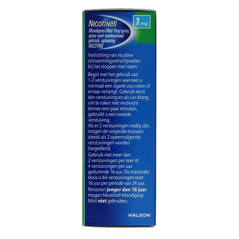 Nicotinell Mondspray 1mg 15.00 Milliliter