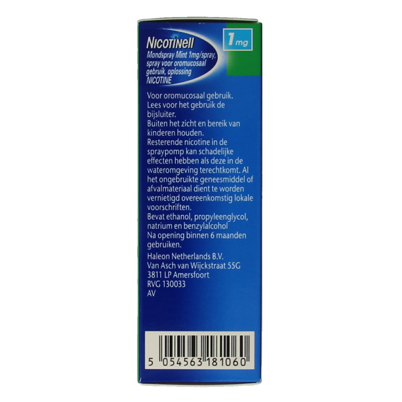 Nicotinell Mondspray 1mg 15 Milliliter
