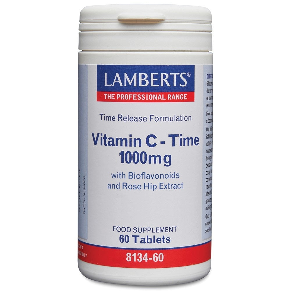 Lamberts Vitamine C 1000 Time release & bioflavonoiden 60.00 Tabletten
