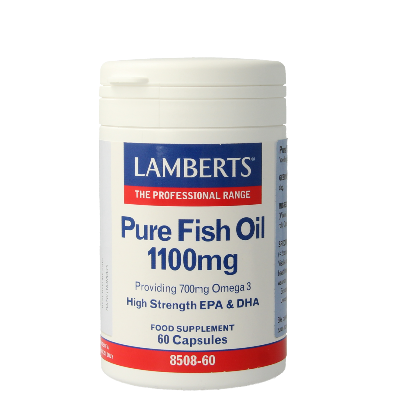 Lamberts Pure visolie 1100mg omega 3 60 Capsules