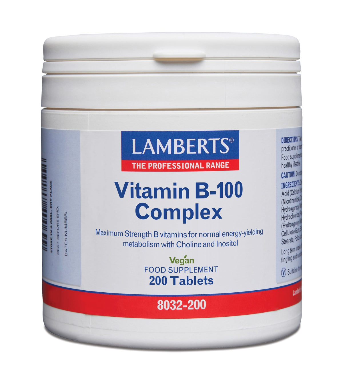 Lamberts Vitamine B100 complex 200.00 Tabletten