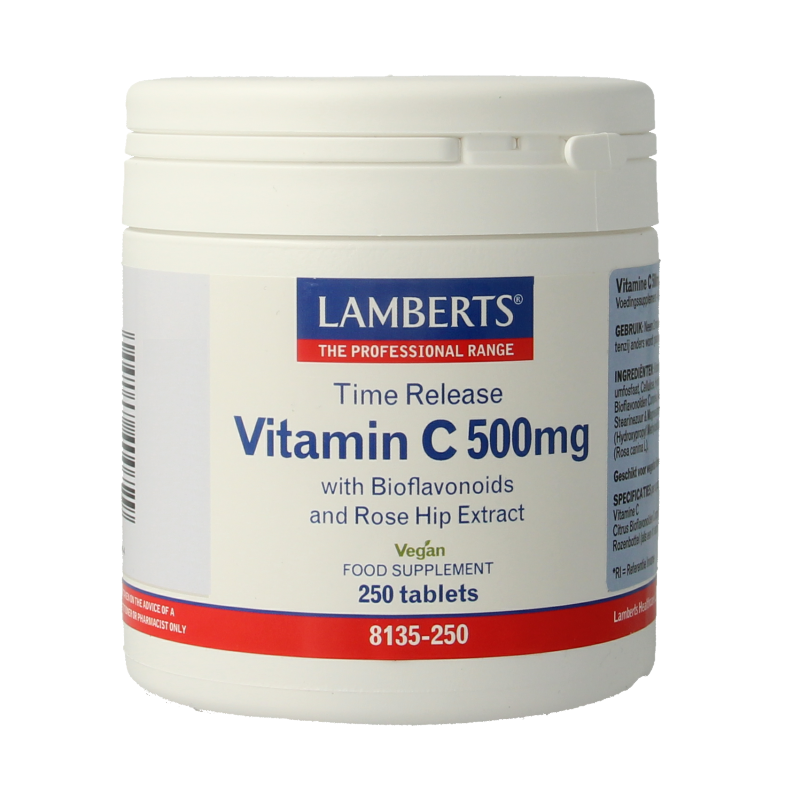Lamberts Vitamine C 500 time released & bioflavonoiden 250 Tabletten