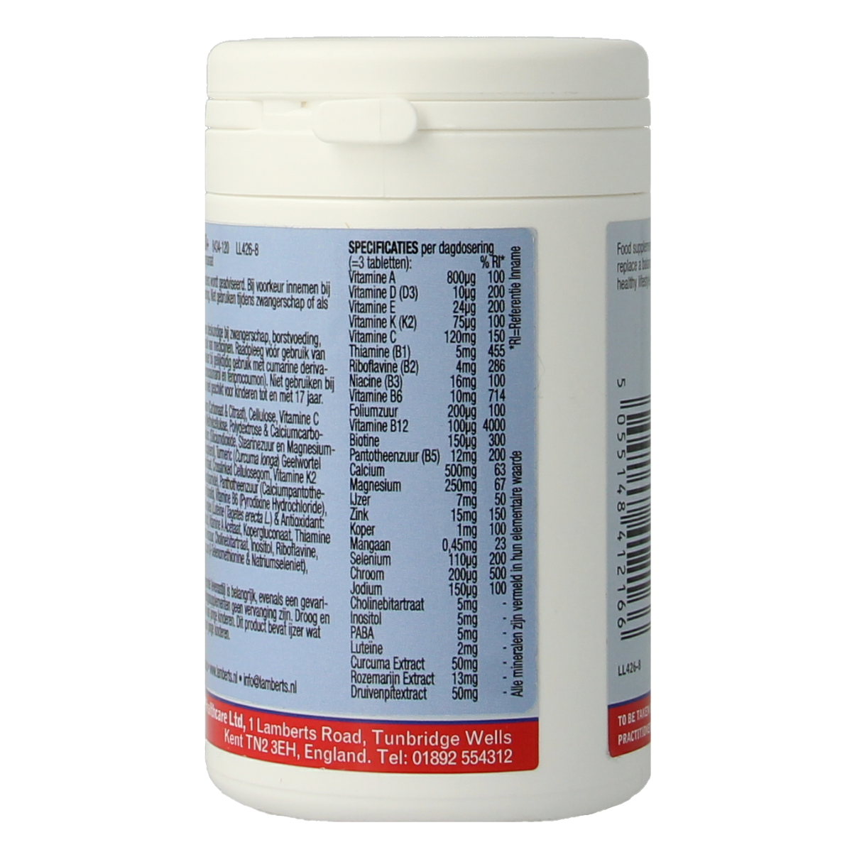 Lamberts Multi-guard osteo advance 50+ 120.00 Tabletten