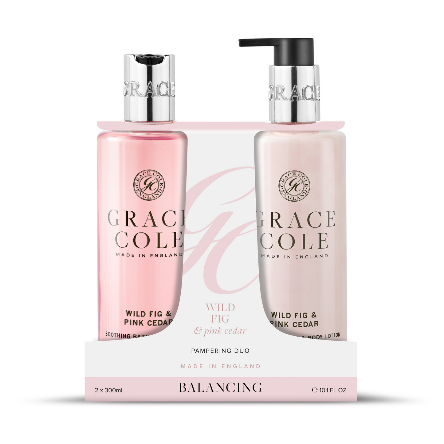 Grace Cole Wild fig & cedar bodycare duo 2.00 Stuks