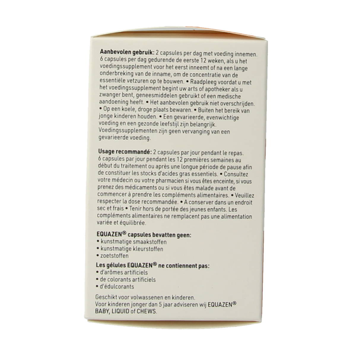 SFI Health Equazen capsules omega 3- & 6-vetzuren 60.00 Capsules