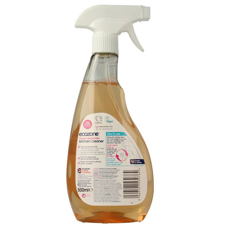 EcoZone Keukenreiniger 3-in-1 500 Milliliter