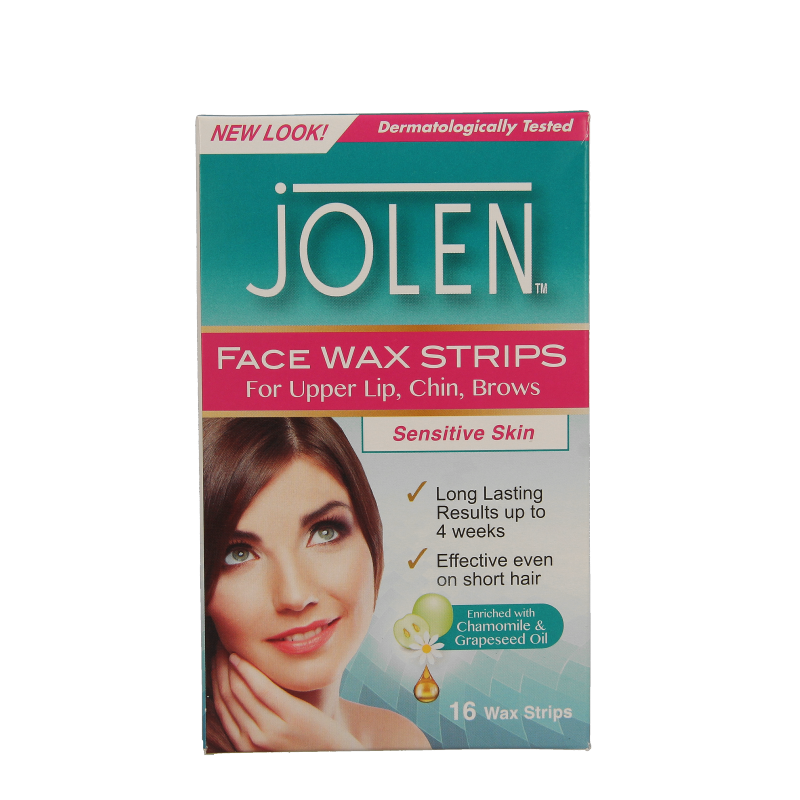 Jolen Gezichtsontharing strips 16 Stuks