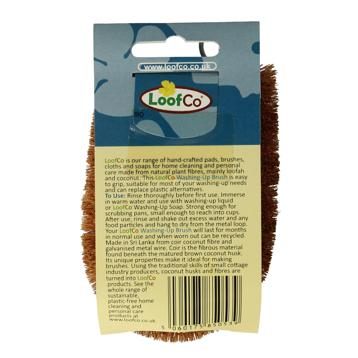 Loofco Afwasborstel kokos bio 1.00 Stuks