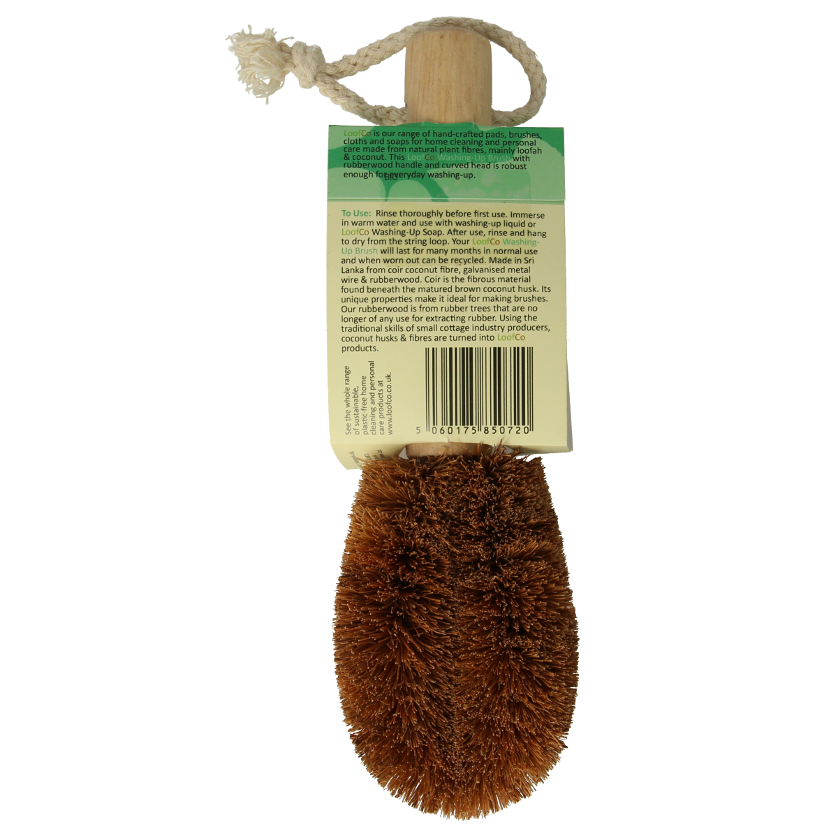 Loofco Afwasborstel handvat kokos bio 1.00 Stuks