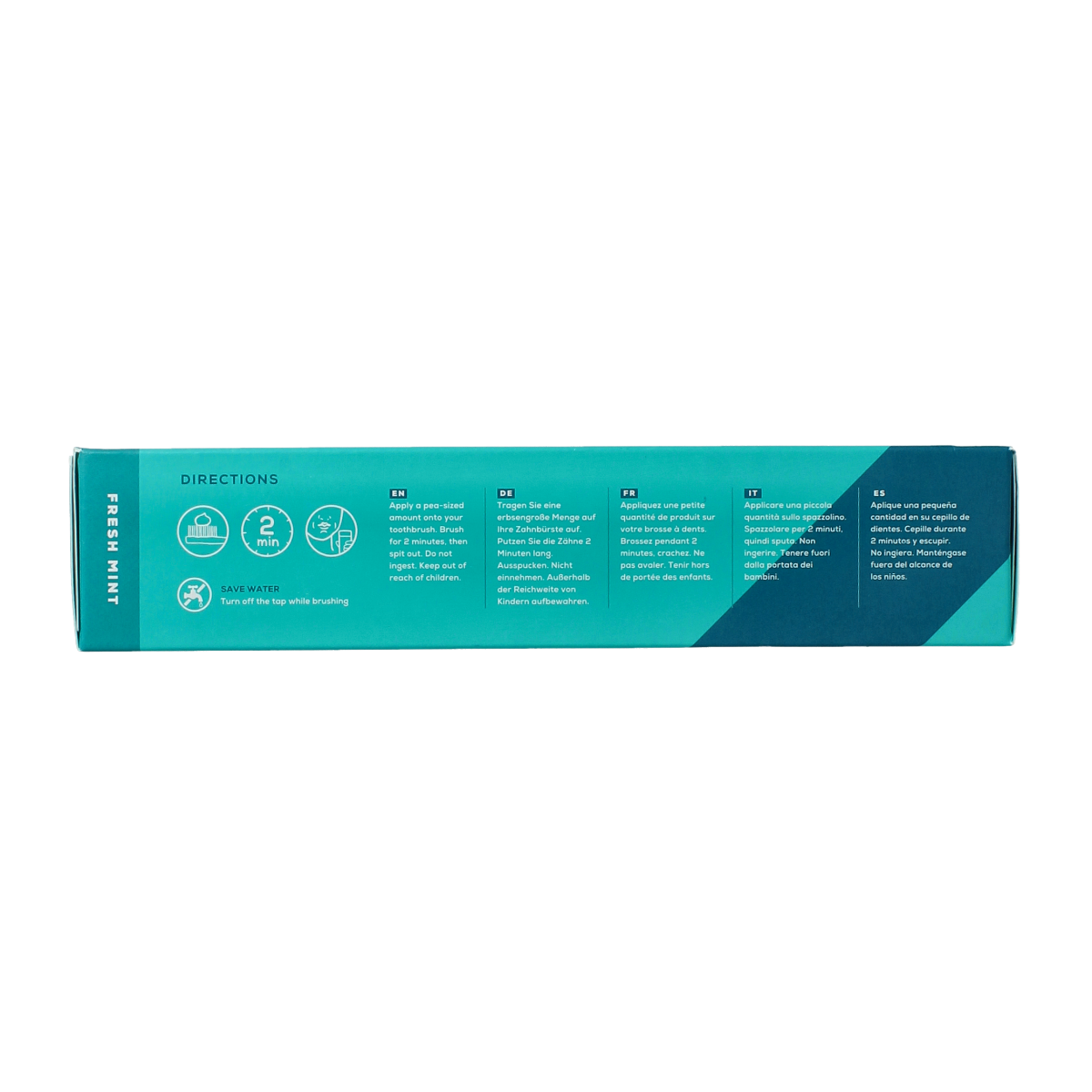 Georganics Toothpaste pre-and probiotic fresh mint 75.00 Milliliter