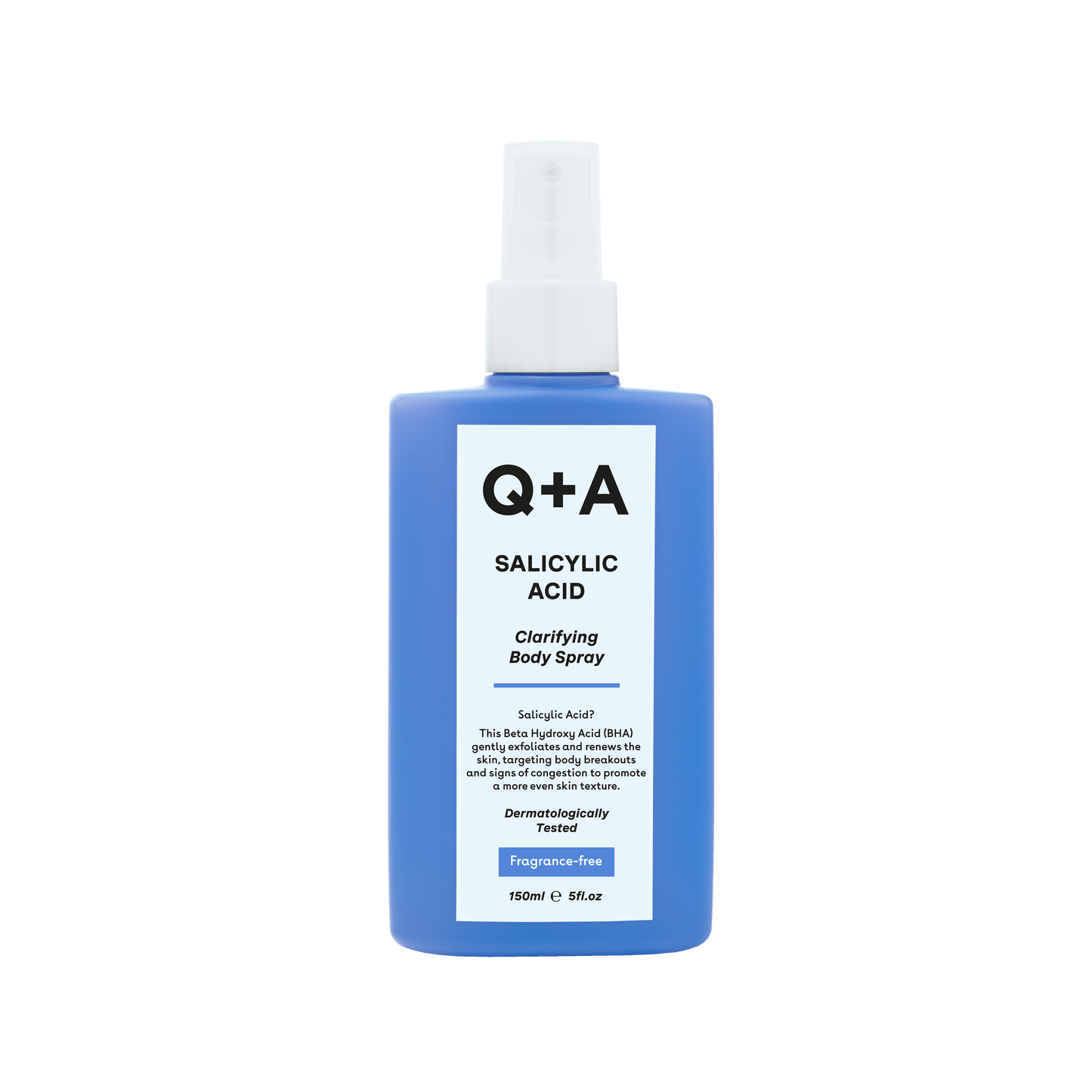 Q+A Salicylic Acid Body Spray 150.00 Milliliter
