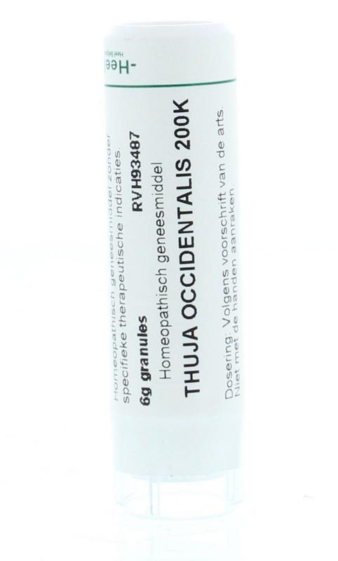 Homeoden Heel Thuja occidentalis 200K 6.00 Gram