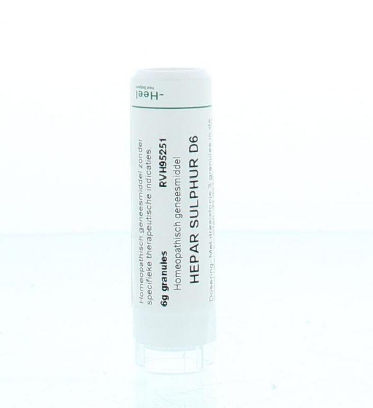 Homeoden Heel Hepar sulphur D6 6.00 Gram