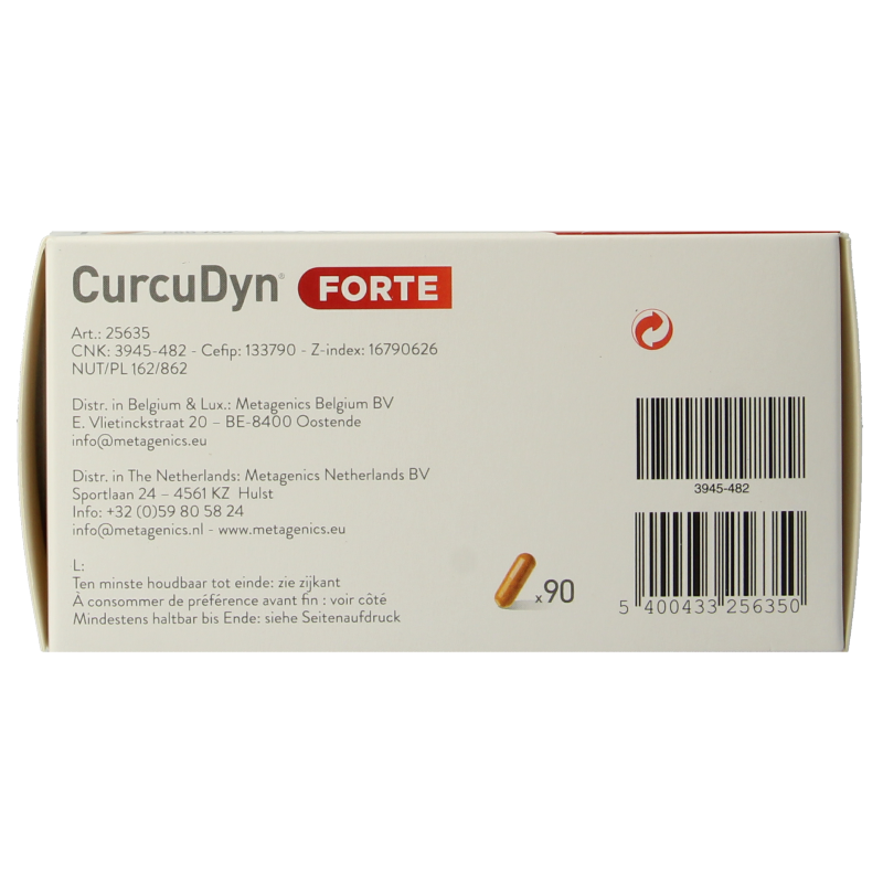 Metagenics Curcudyn forte 90 Capsules