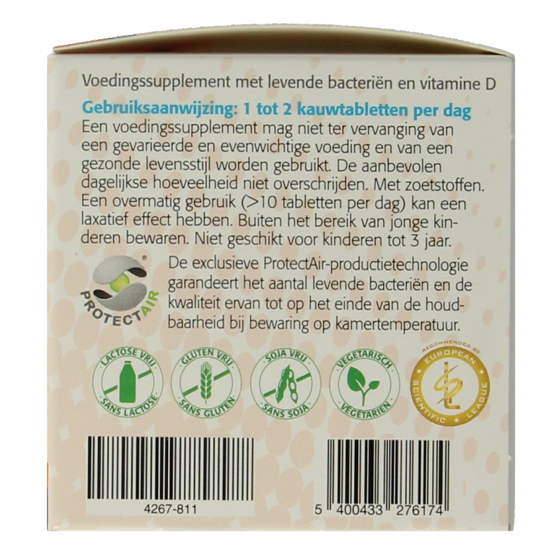 Metagenics Bactiol junior chew 30 Kauwtabletten