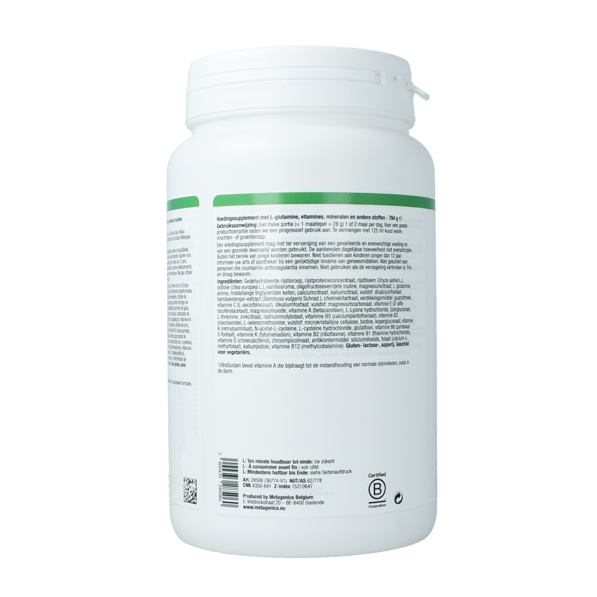 Metagenics Ultra sustain 14 porties 784.00 Gram