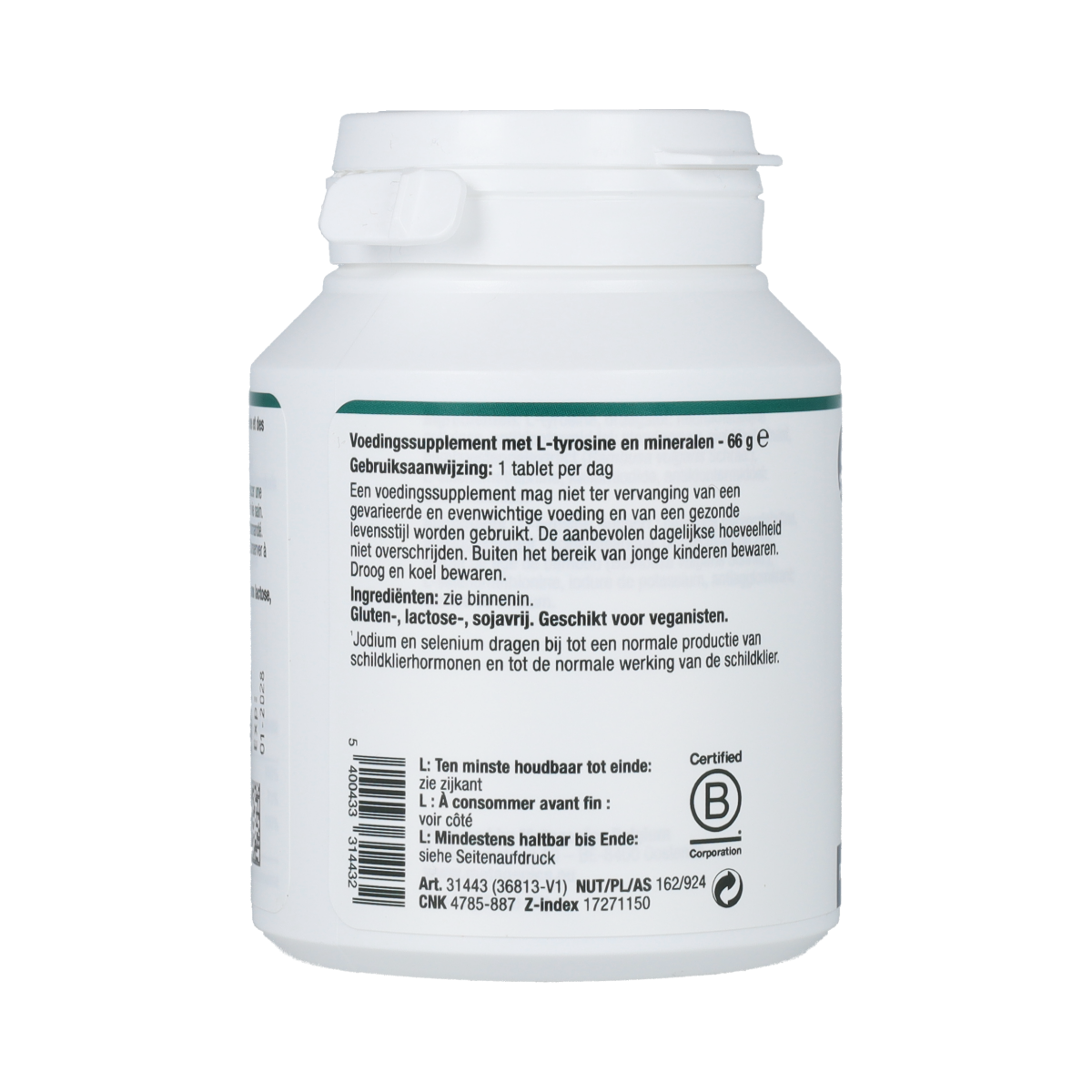 Metagenics Iodine & tyrosine 60.00 Tabletten