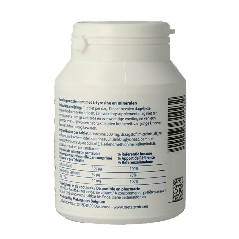 Metagenics Iodine & tyrosine 60 Tabletten