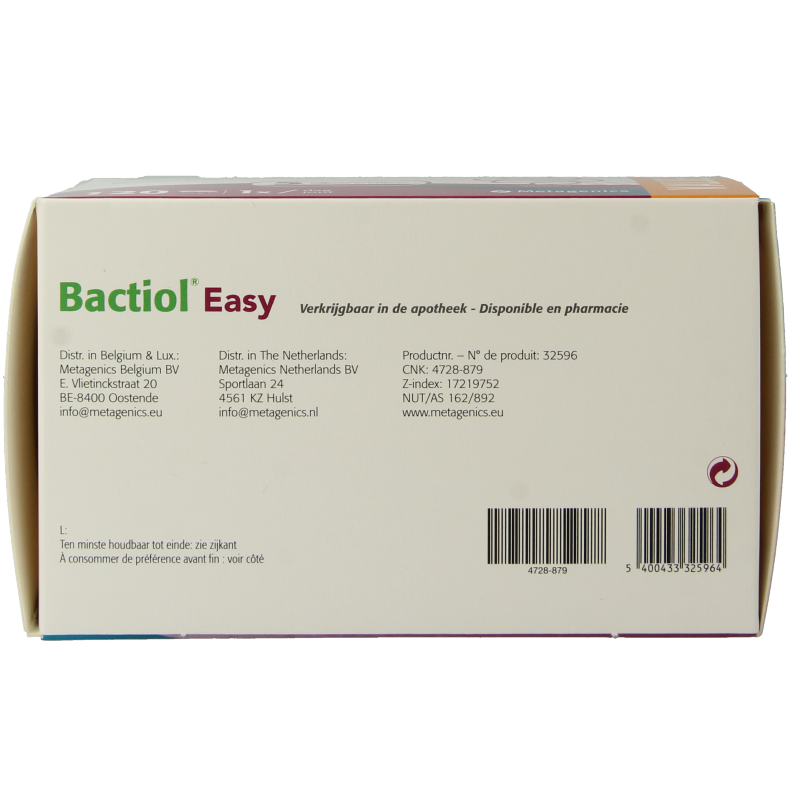Metagenics Bactiol easy 120 Capsules