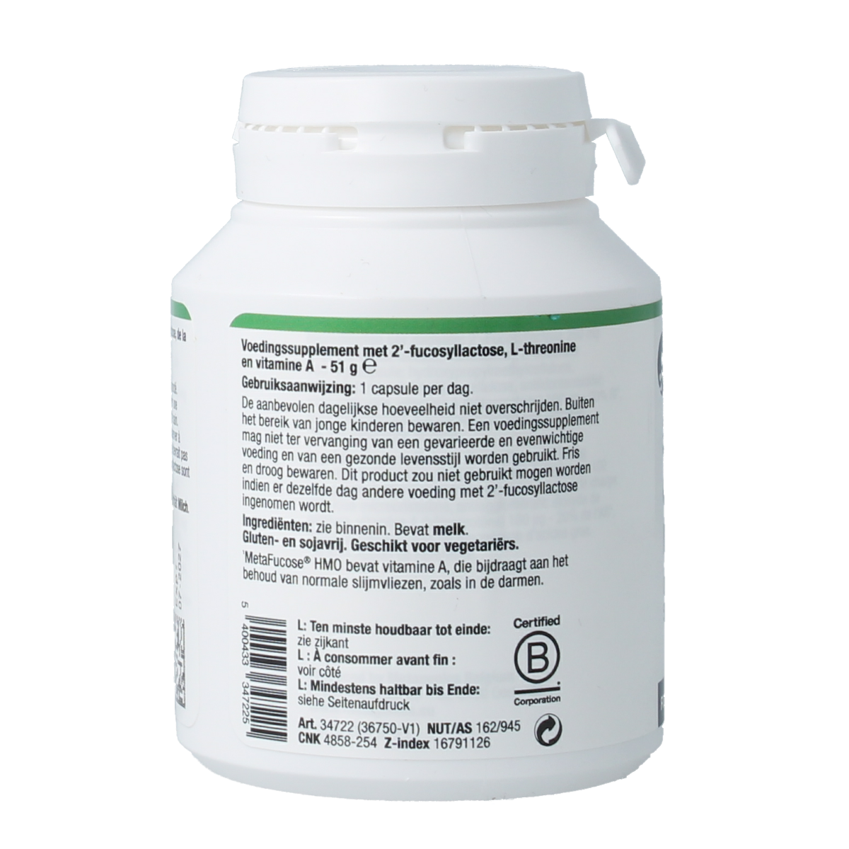 Metagenics Metafucose HMO NFD 90.00 Capsules