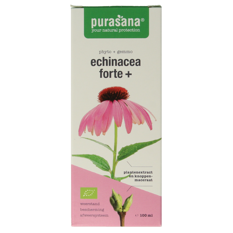 Purasana Echinacea forte + vegan bio 100 Milliliter