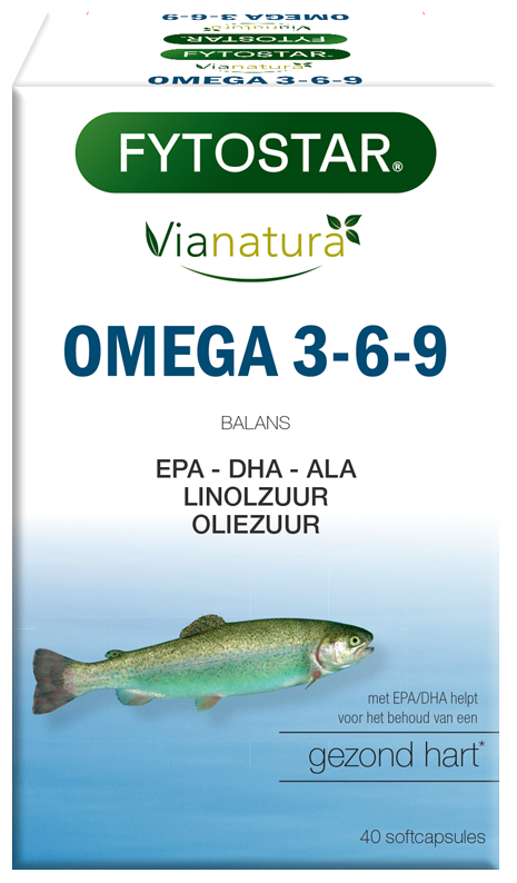 Fytostar Omega 3 6 9 40.00 Capsules
