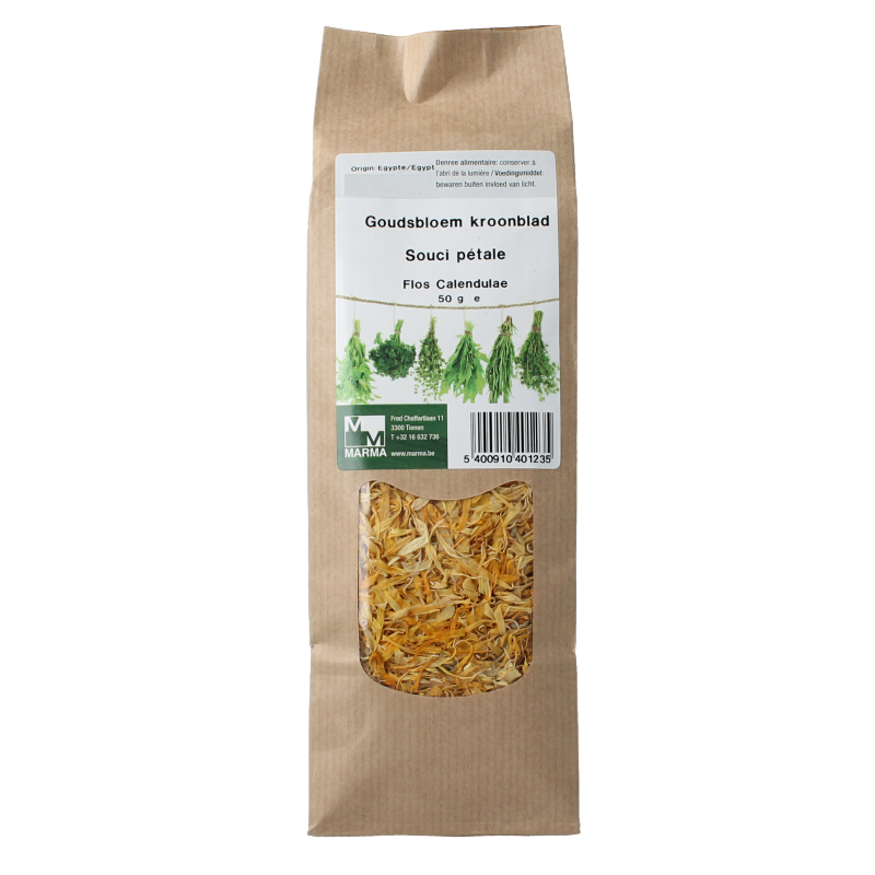 Marma Goudsbloem kroonblad 50 Gram