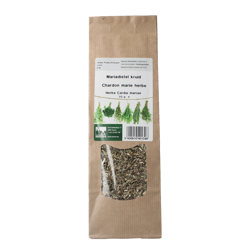 Marma Mariadistel kruid 70 Gram