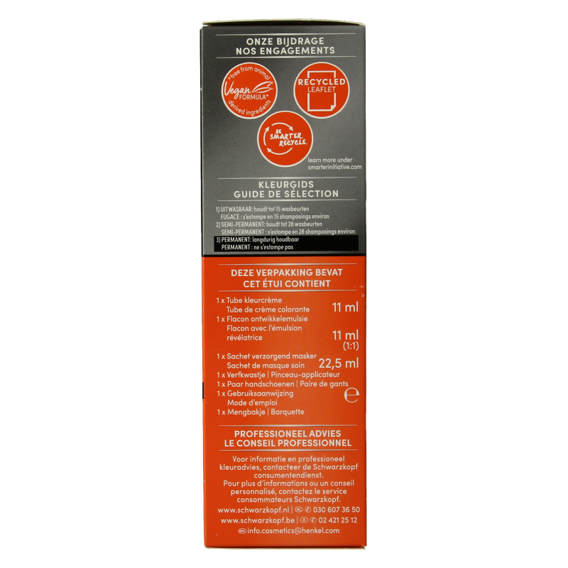 Schwarzkopf Vital uitgroeiset lichtbruin/middenbruin R1 11 Milliliter