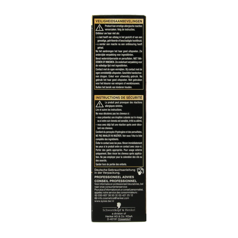 Syoss Color Oleo Intense 12-00 zilverblond haarverf 1 Set