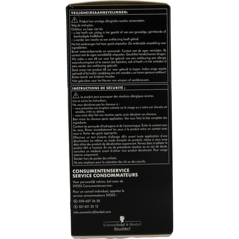 Syoss Colors creme 13-0 ultra plus lightener 1 Set