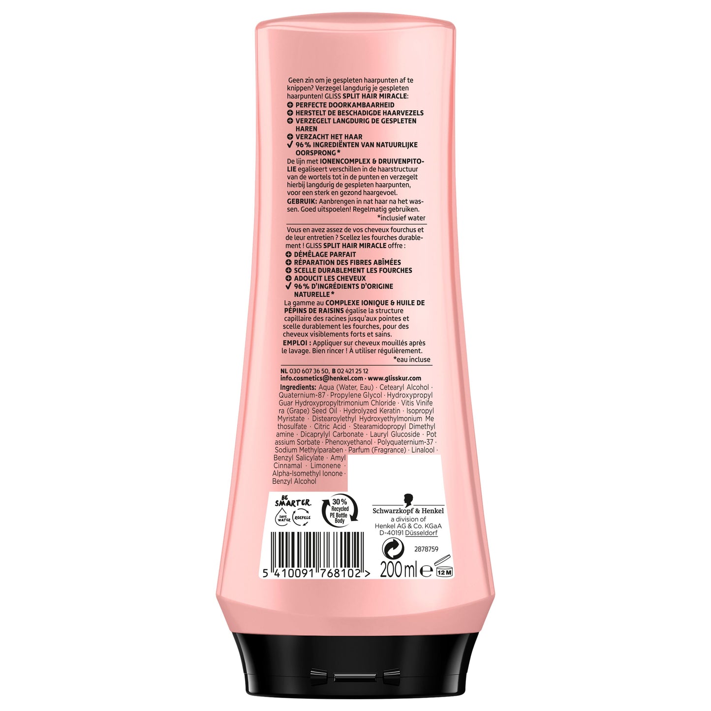 Gliss Kur Conditioner split end miracle 250 Milliliter