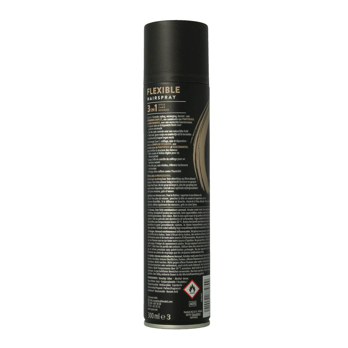 Syoss Haarspray HSP hold & flex 300.00 Milliliter