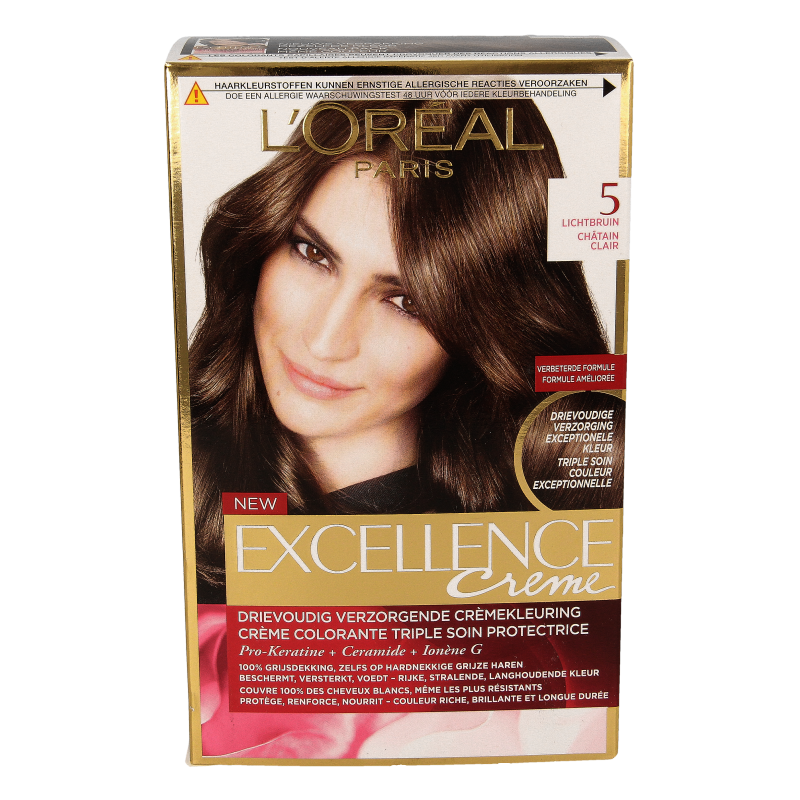 Excellence Excellence 5 lichtbruin 1 Set