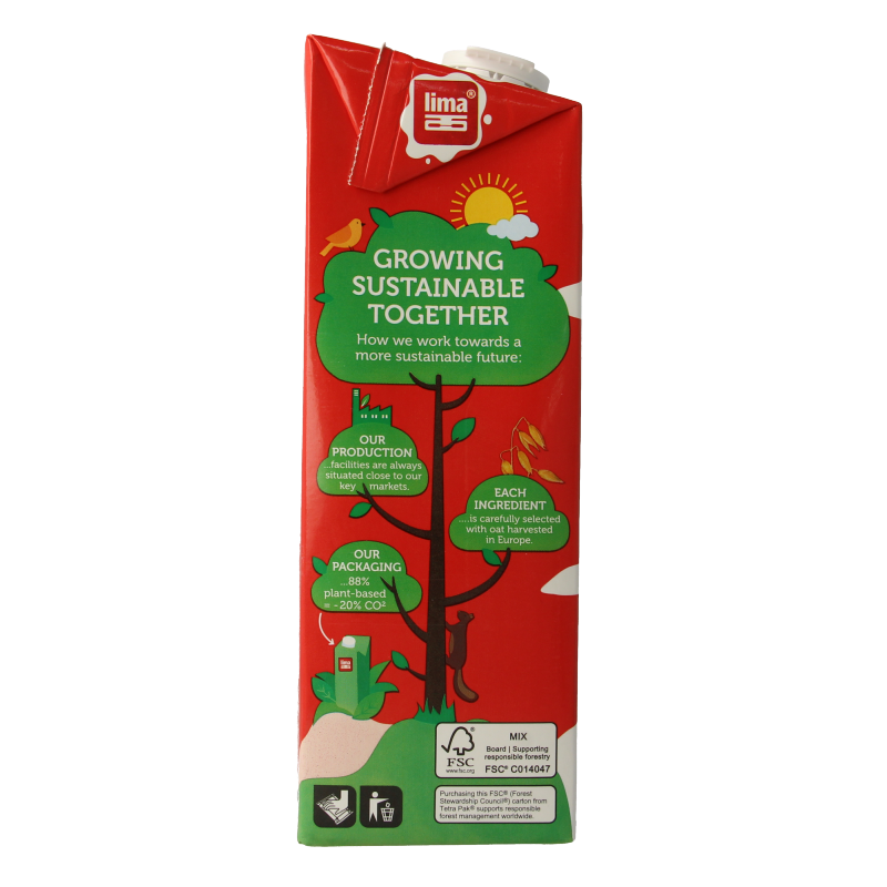 Lima Whole entier drink bio 1000 Milliliter