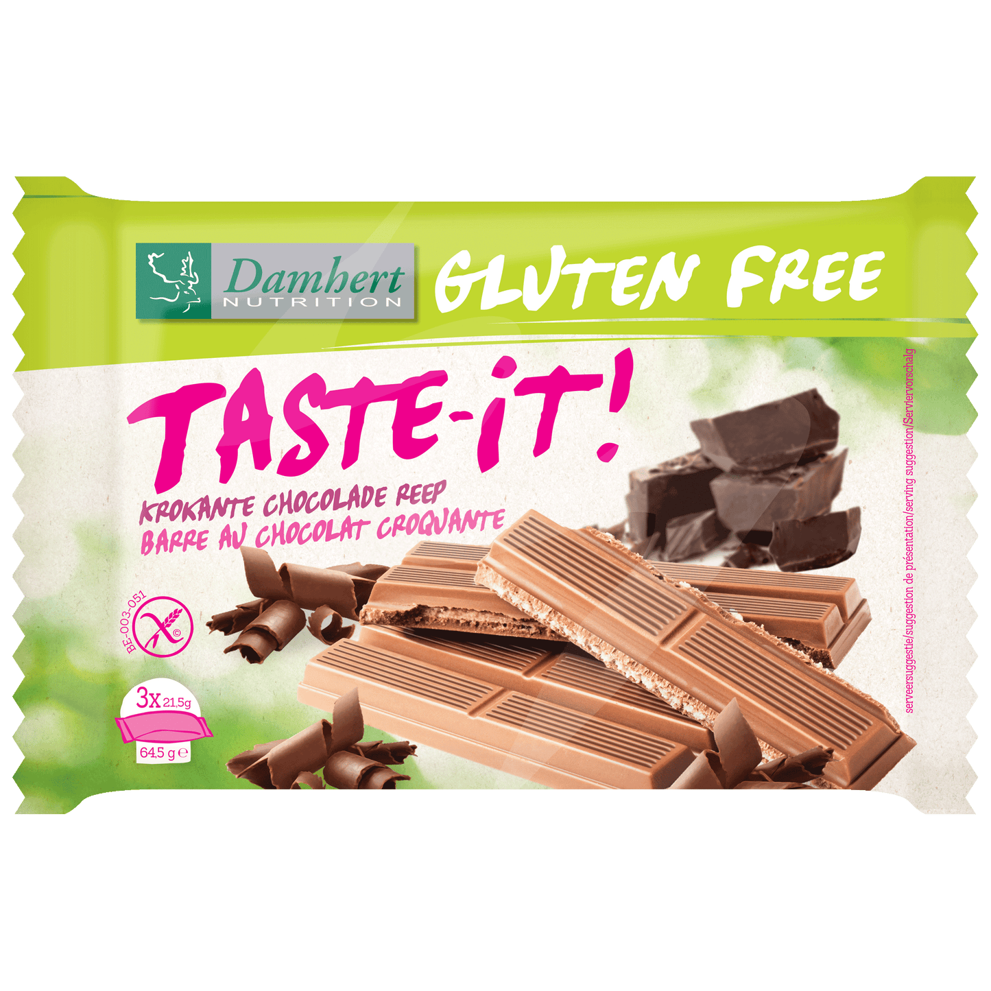 Damhert Taste-it snack 3 stuks 64.50 Gram