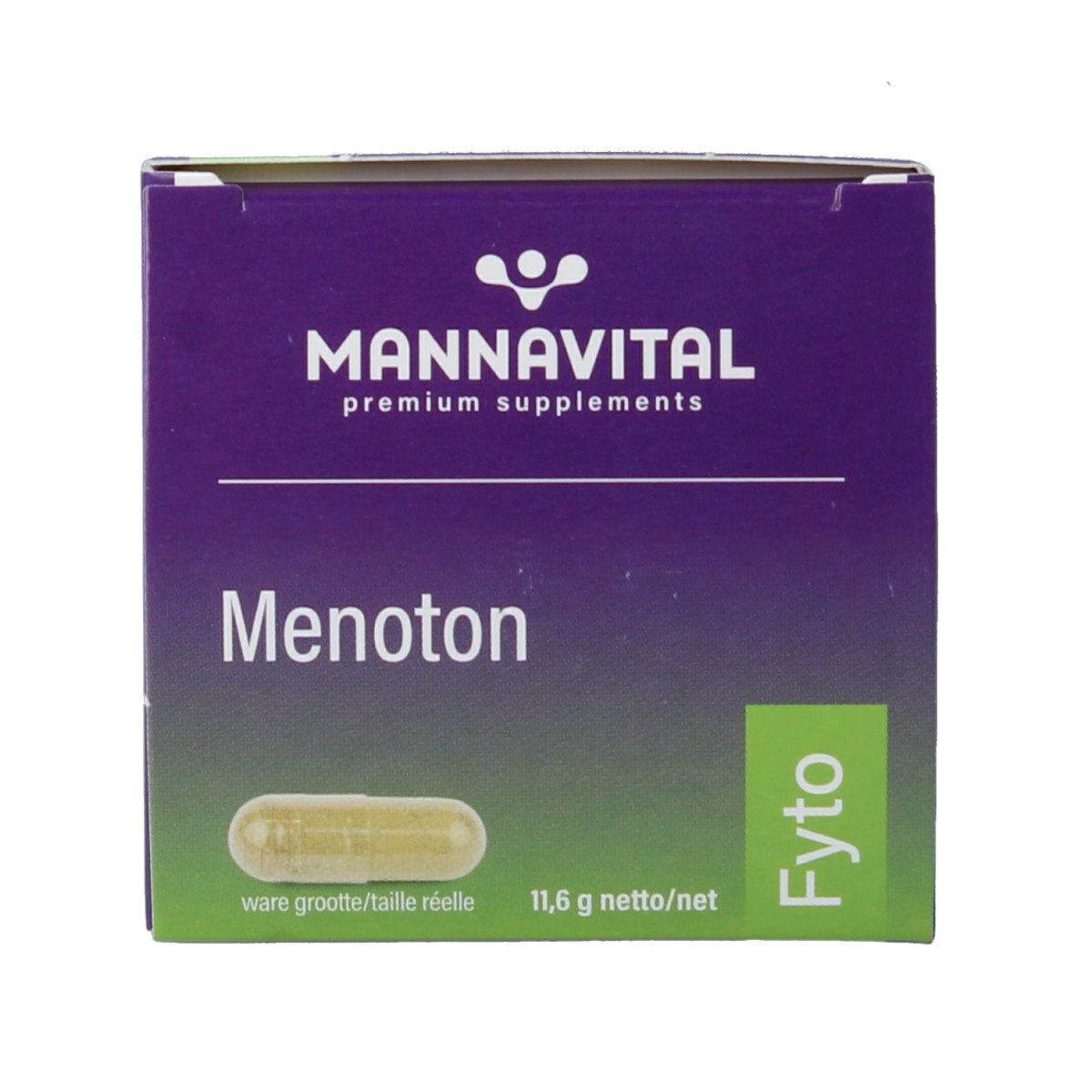 Mannavital Menoton 30.00 Vegetarische capsules