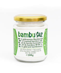Bambu Salz Bamboezout 1 x gebrand zeer fijn 200.00 Gram