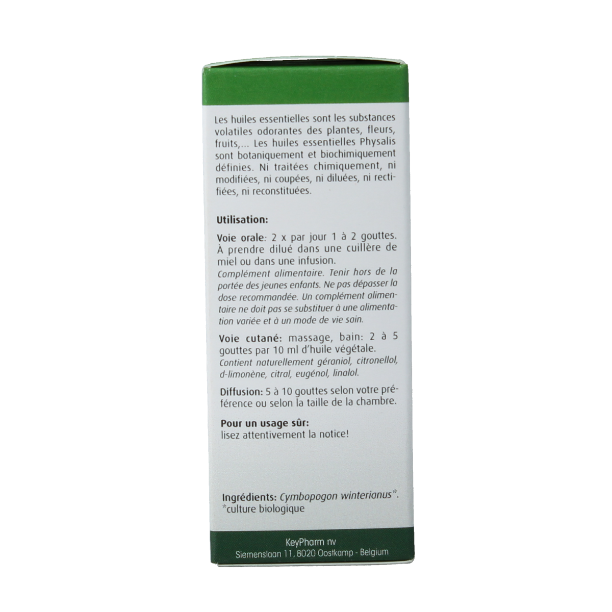 Physalis Citronella bio 30.00 Milliliter