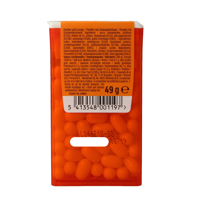 Tic Tac Orange 49.00 Gram