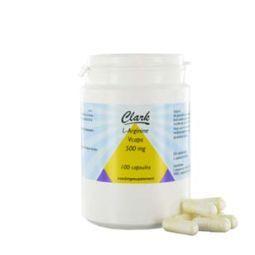 Clark L-Arginine 500mg 100 Vegetarische capsules