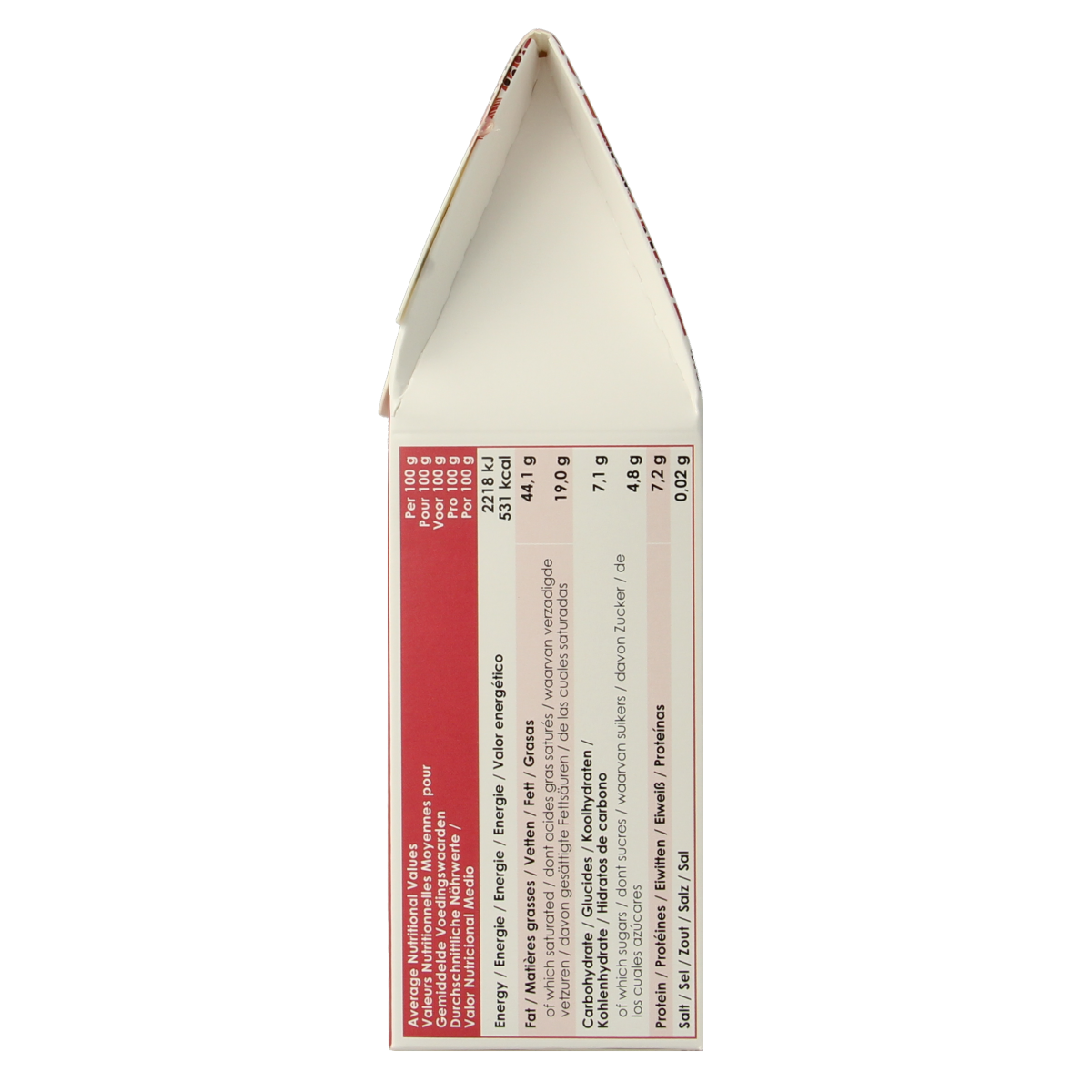 Belvas Choco hart hazelnoot praline bio 100.00 Gram