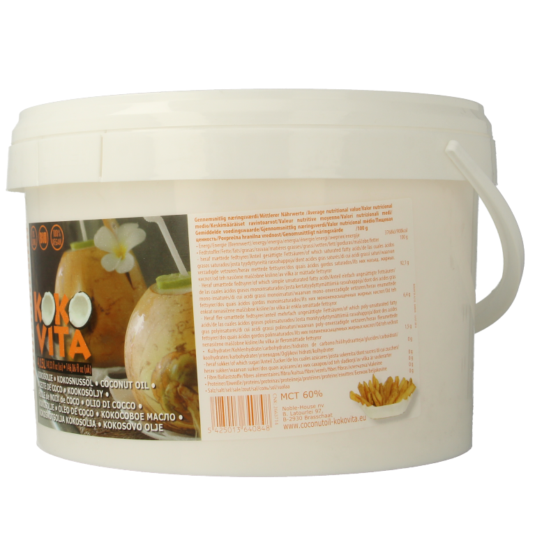 Kokovita Kokosolie geurloos bio 4150 Milliliter