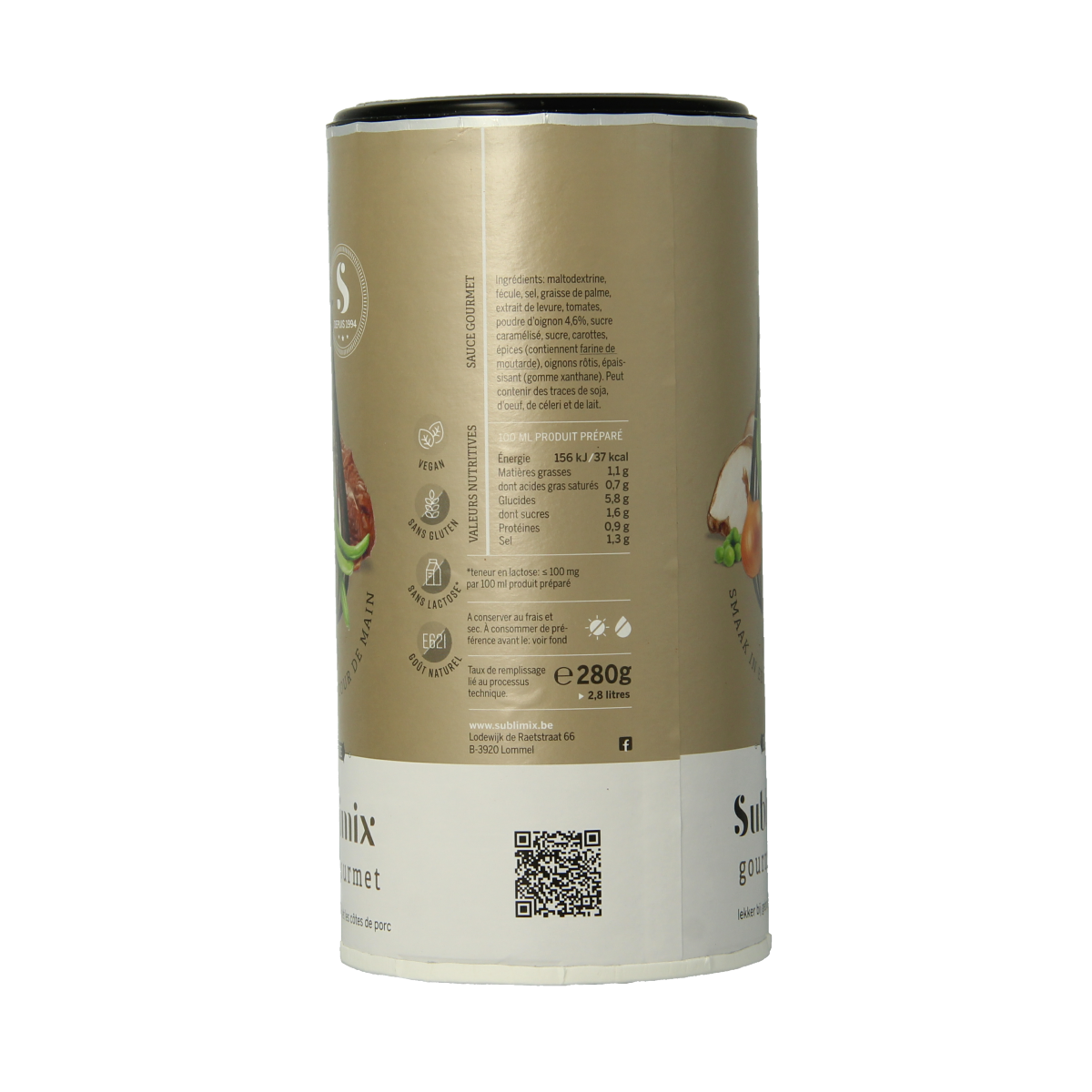 Sublimix Gourmetsaus glutenvrij 280.00 Gram