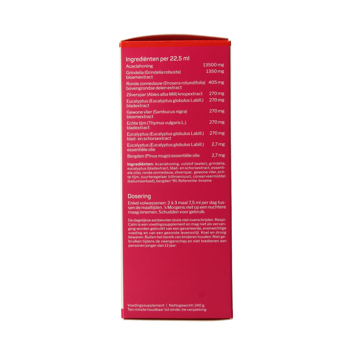Nutrisan Respicalm (siroop) 200.00 Milliliter