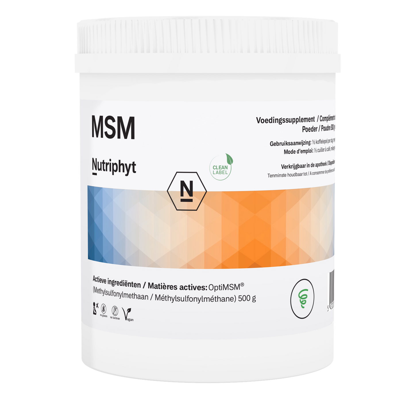Nutriphyt MSM 500.00 Gram