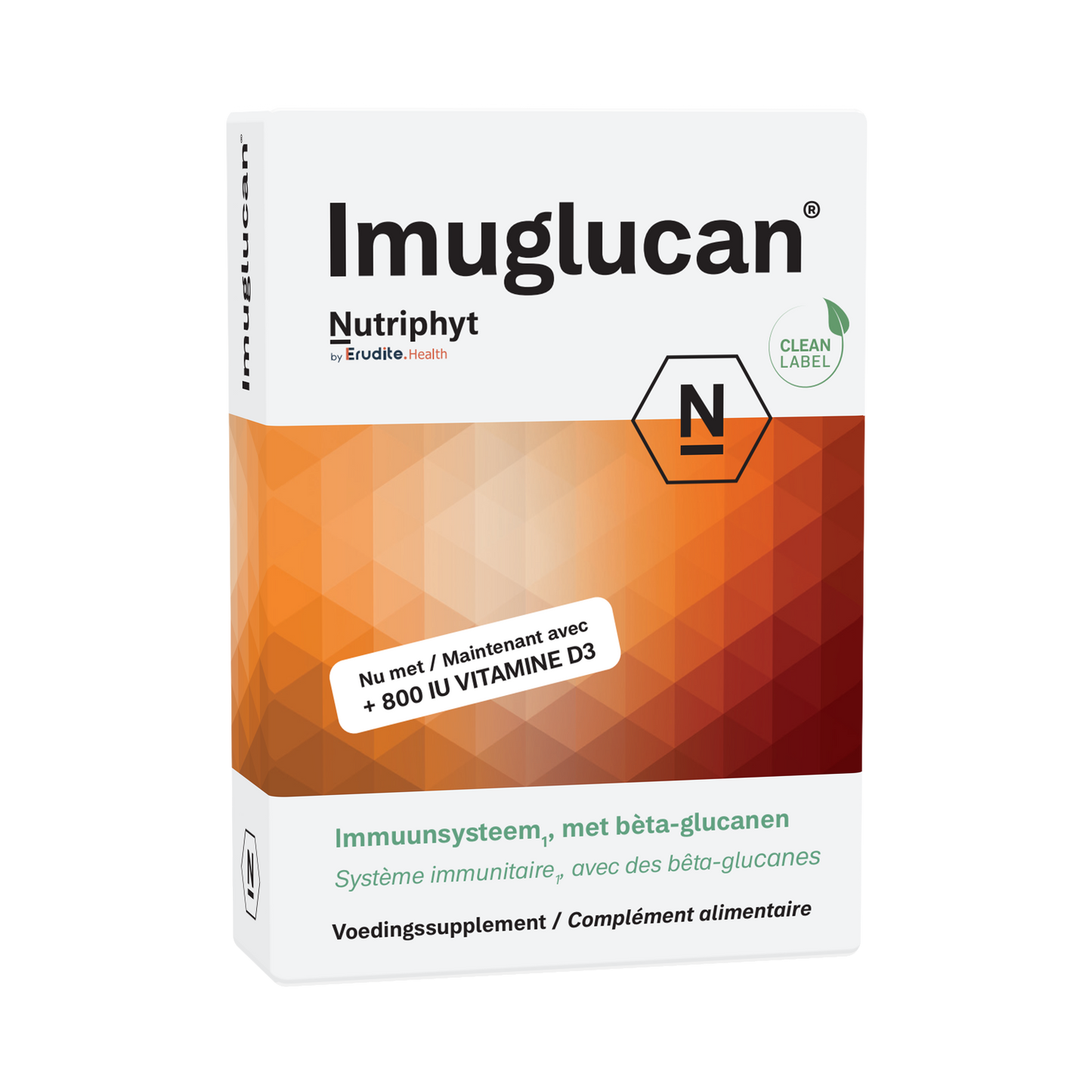 Nutriphyt Imuglucan 30.00 Vegetarische capsules