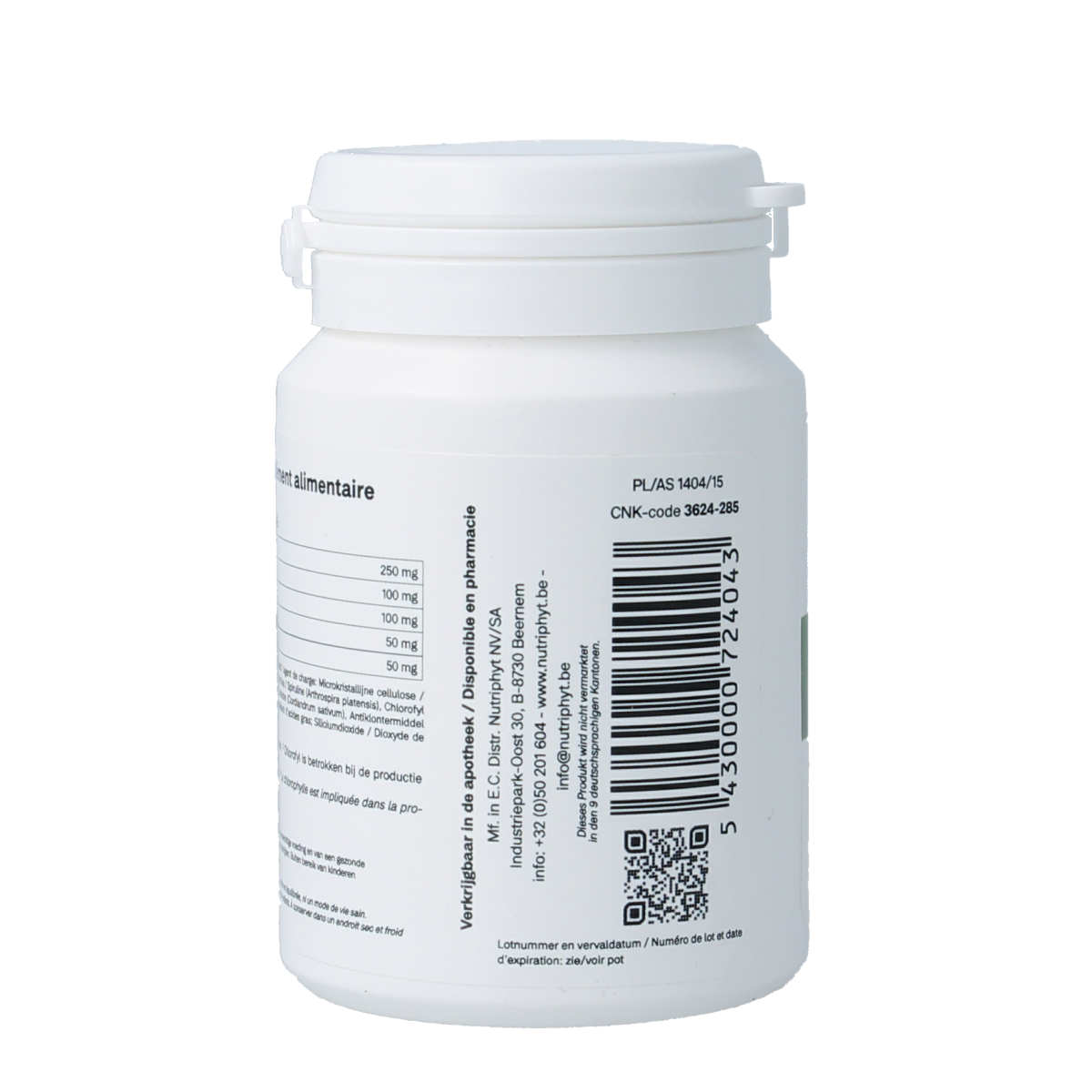 Nutriphyt Chlorogerm 60.00 Tabletten