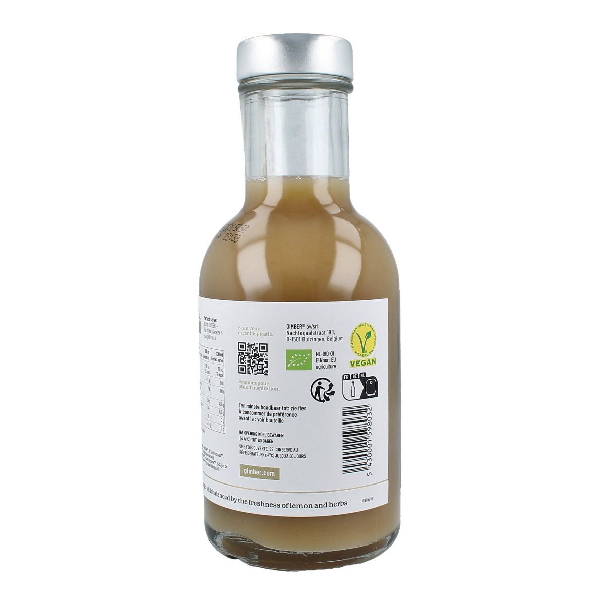 Gimber No. 1 original gember concentraat bio 200.00 Milliliter