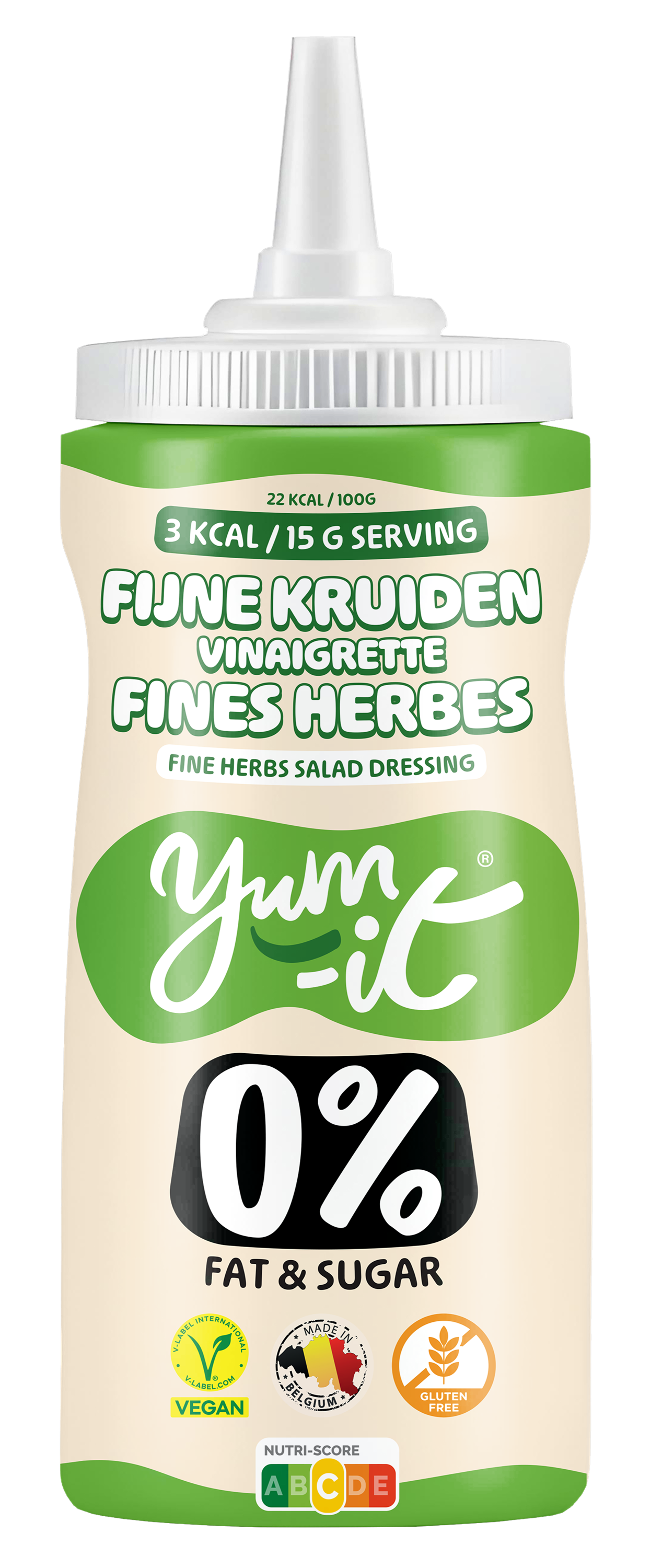 Yum-It Ciboulettte fijne kruiden salade dressing 250.00 Milliliter